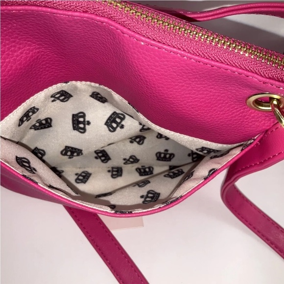Juicy Couture  Crossbody/Shoulder Purse Hot Pink - Picture 3 of 10